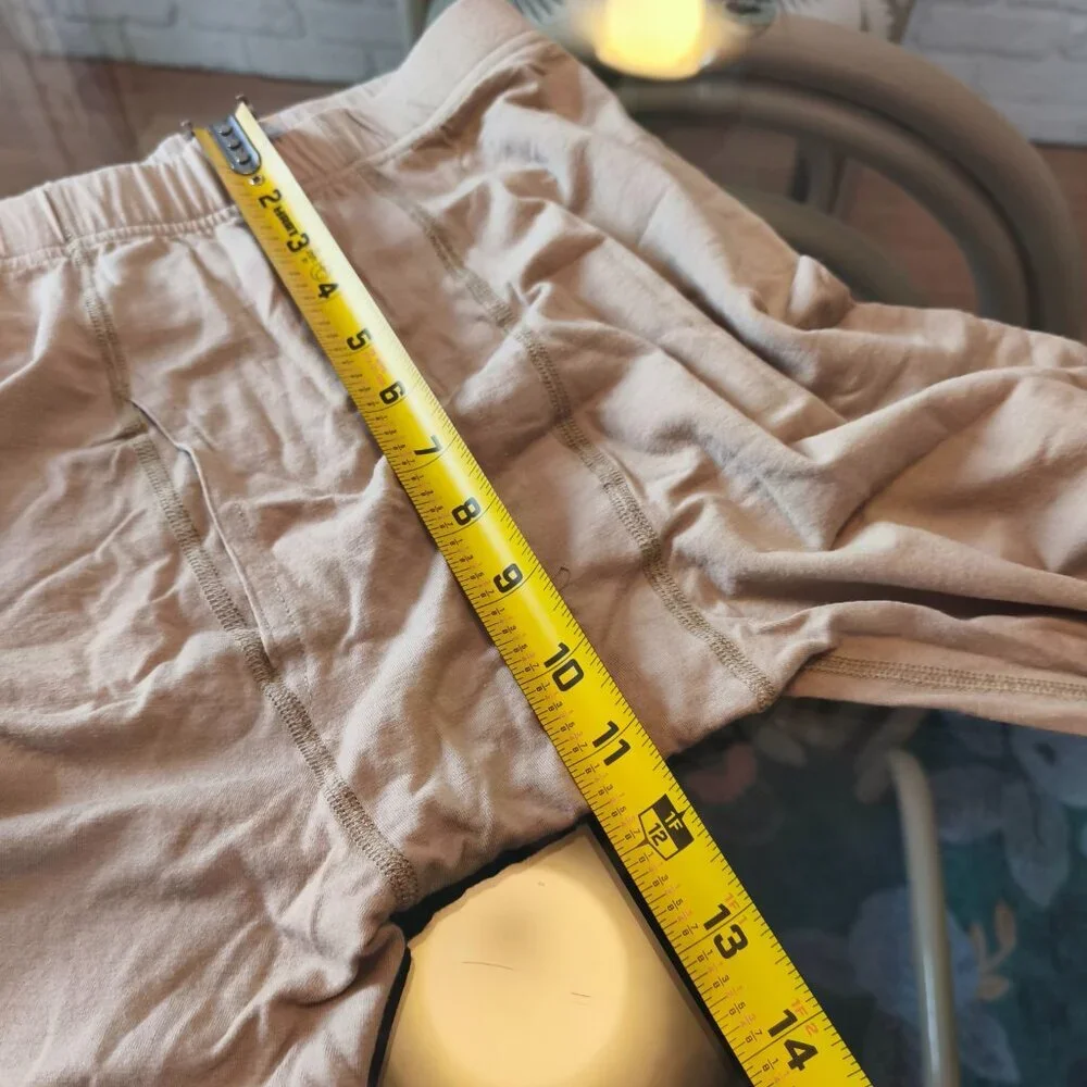 Military Surplus Wool Blend Thermal Underwear sz S Tan Cream Utility Outdoors